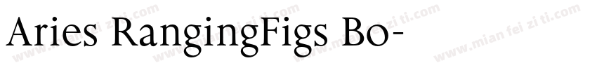 Aries RangingFigs Bo字体转换